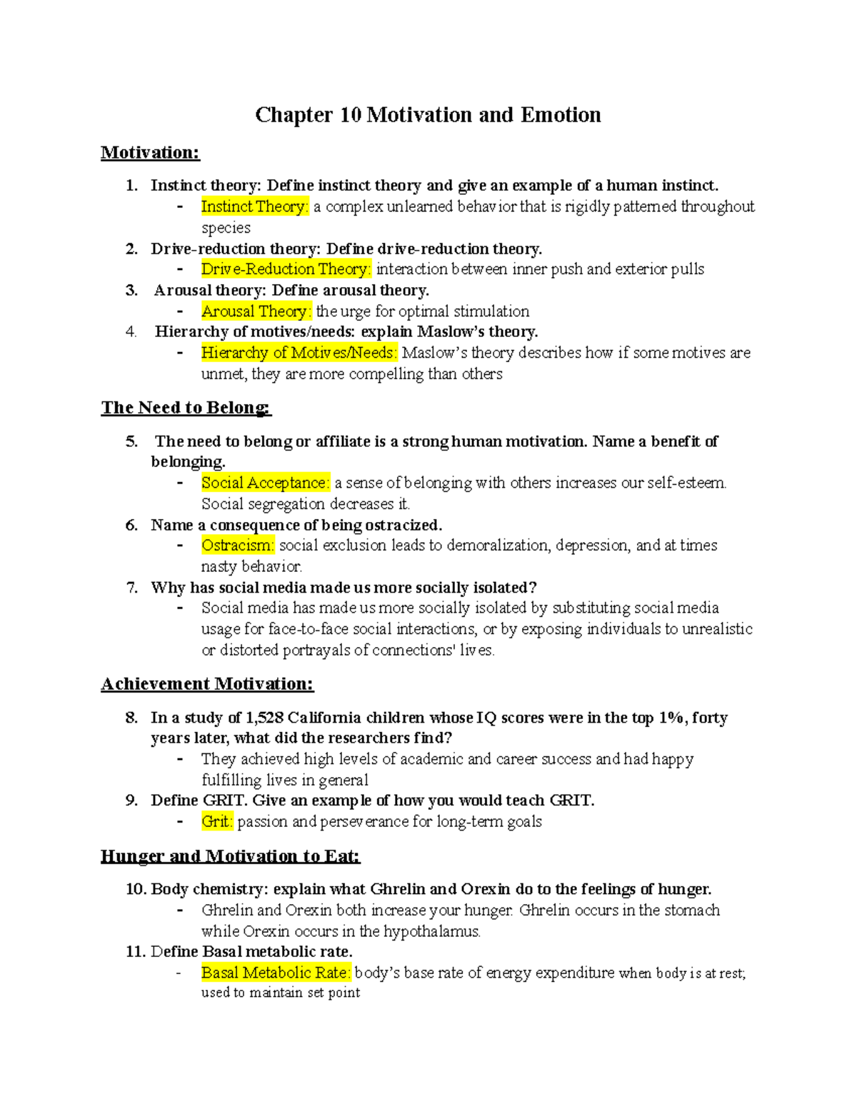 chapter-10-motivation-and-emotion-chapter-10-motivation-and-emotion