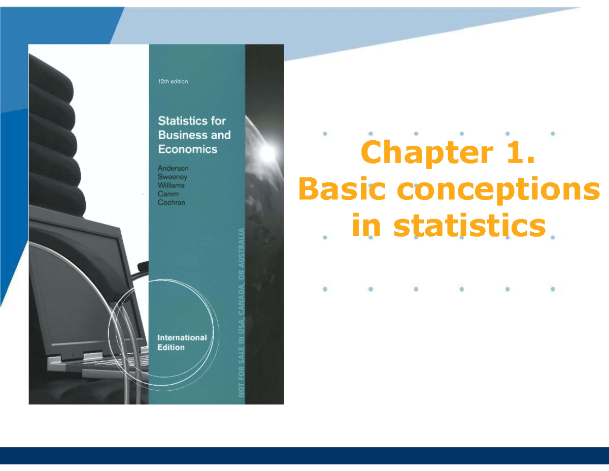 Chapter 1. Basic Conceptions - Chapter 1. Basic conceptions in ...