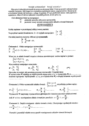 Trygonometria poziom rozszerzony Sprawdzian - Matematyka - Zakres
