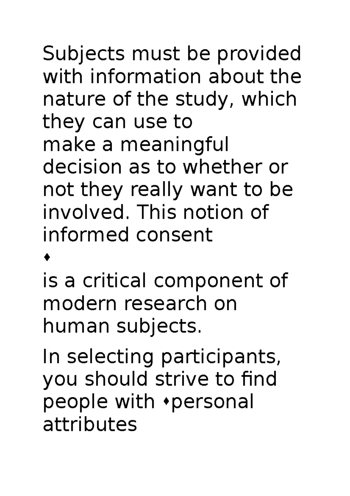 Summary Interaction Exam 1 2020 Subjects must be