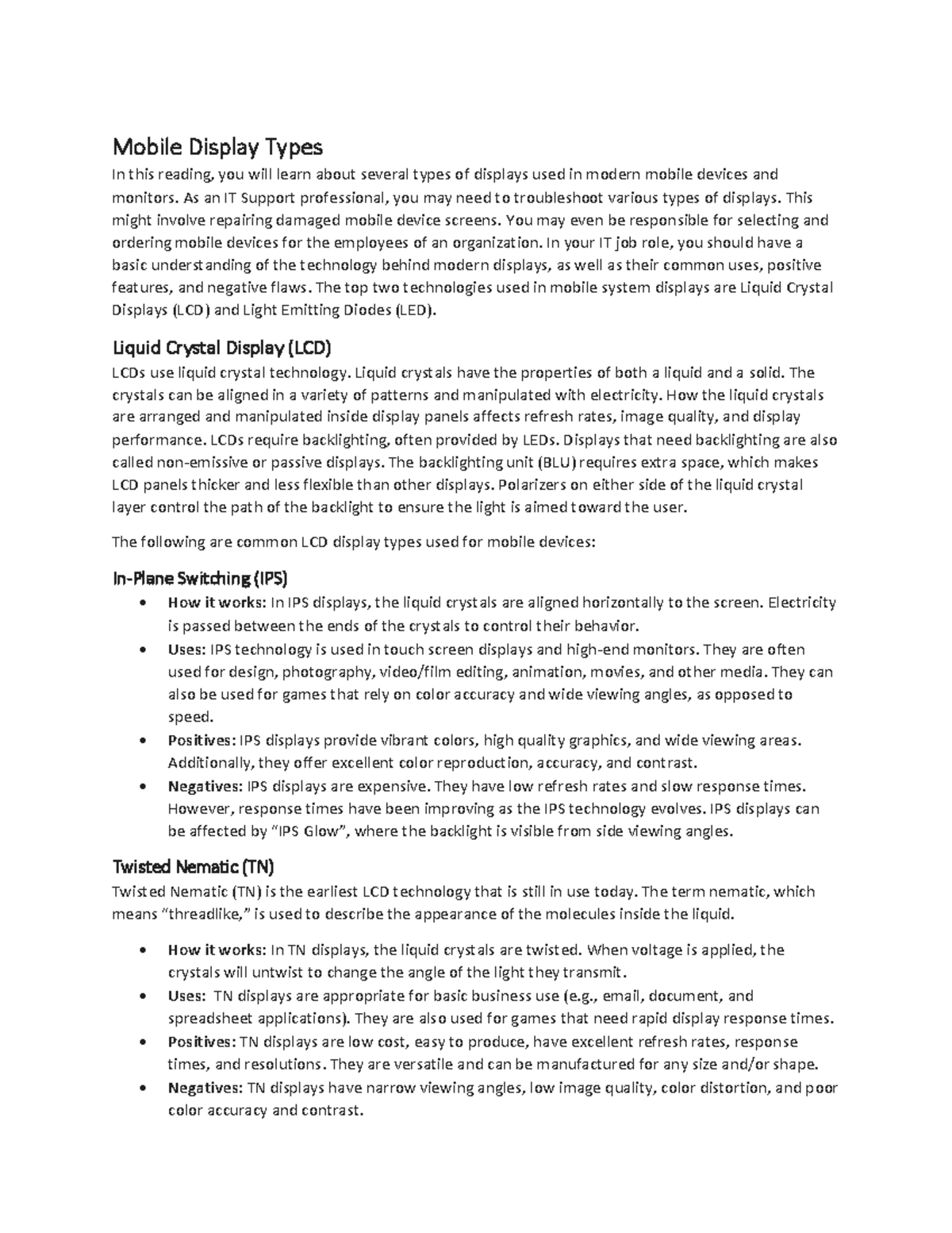 Document 33 - 2023-03-31T233029 - Mobile Display Types In this reading ...