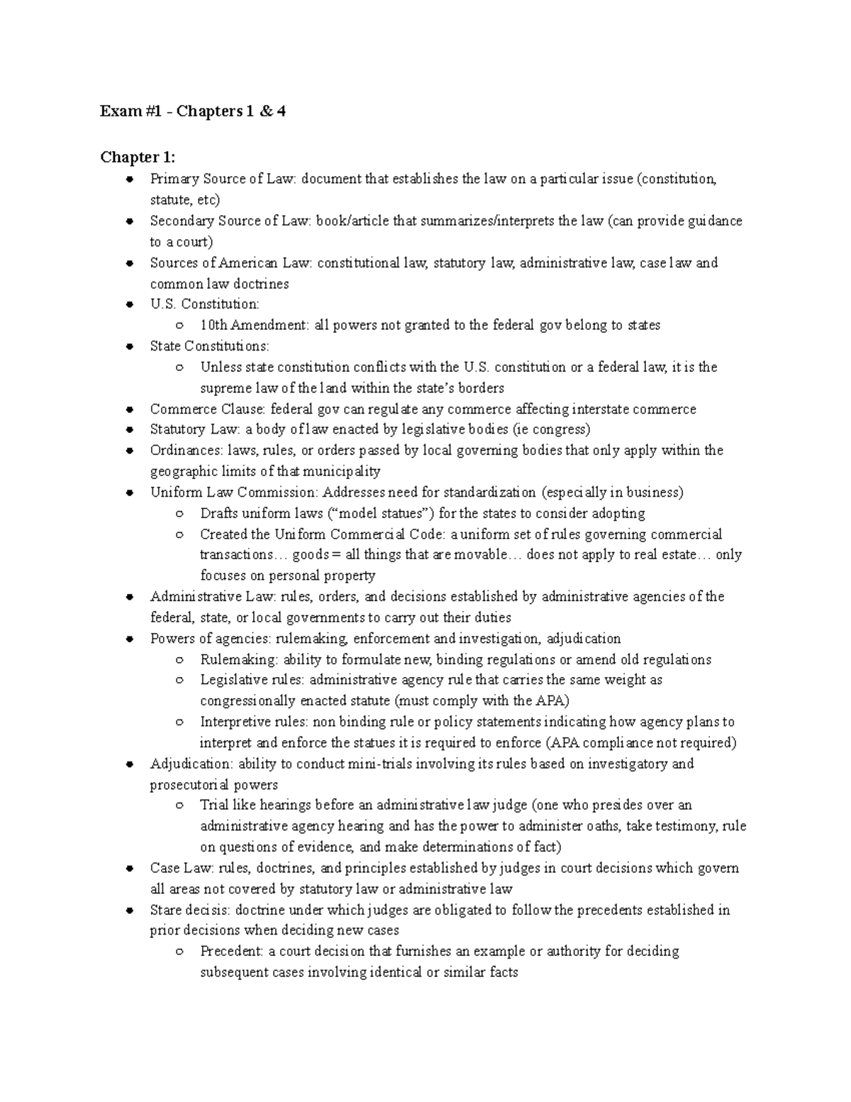 notes-for-exam-one-exam-1-chapters-1-4-chapter-1-primary-source
