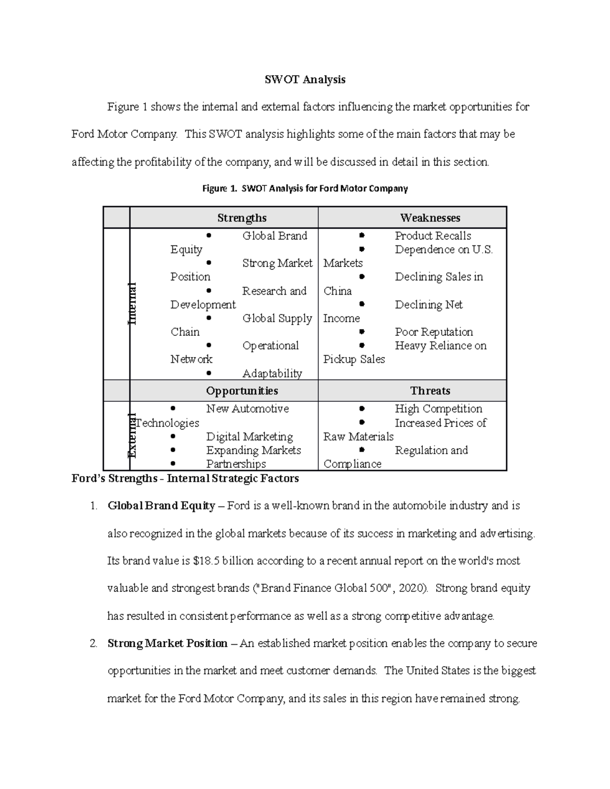 Ford motor company pest analysis picture