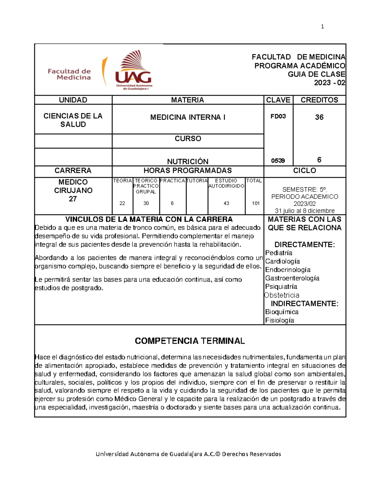 Programa+ Nutrici%C3%93N++2023-02 - FACULTAD DE MEDICINA PROGRAMA ...