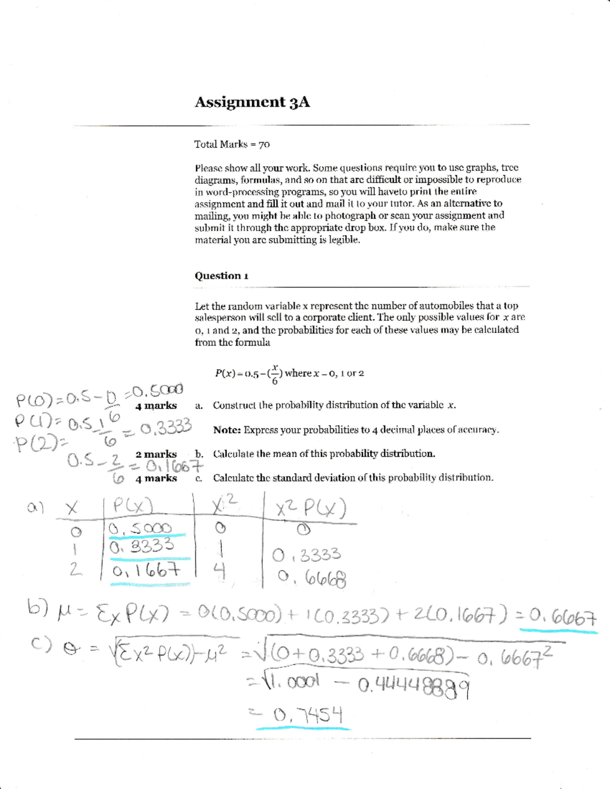 Assignment 3 - Assignment 3A P16) =o'S-E'?*t# P 9ll, O \ b=, o P f2 ...