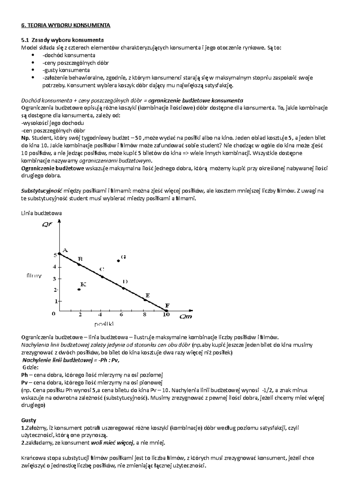 Skrypt- Decyzje Konsumenta I Organizacja Przedstębiorstw - 6. TEORIA ...