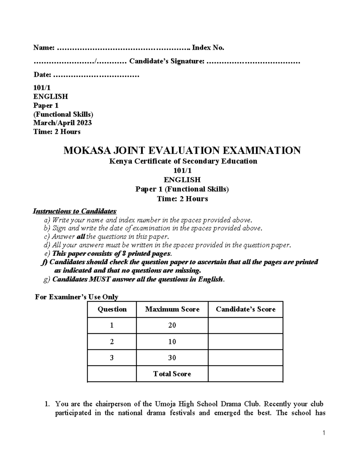 english-paper-1-questions-name