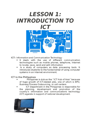 G-11-ICT Lesson 3: System and Its Characteristics - Leadstar