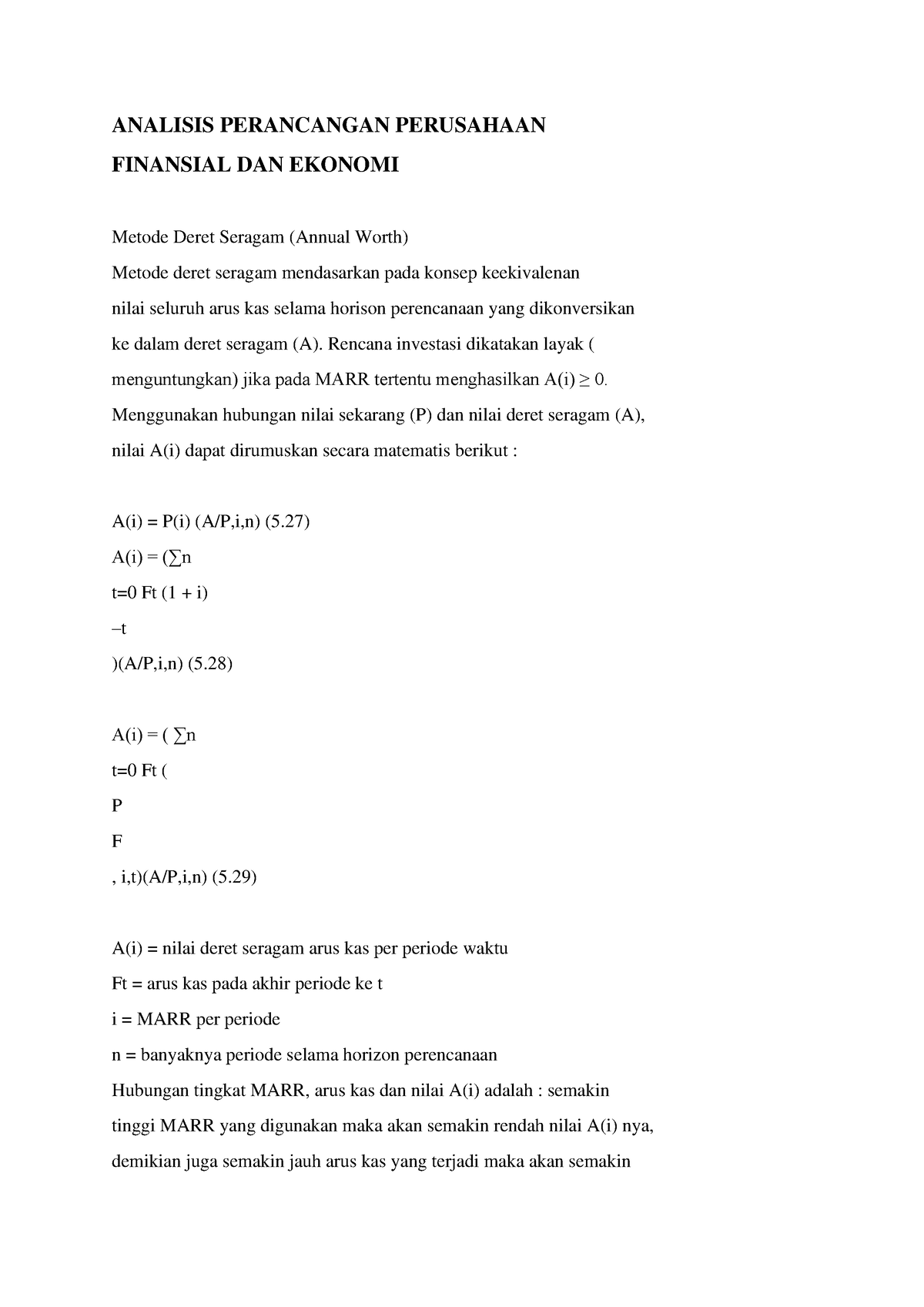 Analisis Perancangan Perusahaan 51 - ANALISIS PERANCANGAN PERUSAHAAN ...