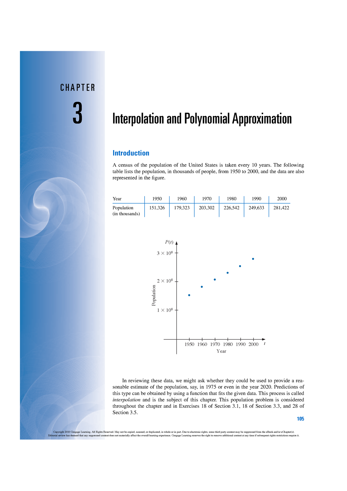 Interpolation B - C H A P T E R 3 Interpolation And Polynomial ...