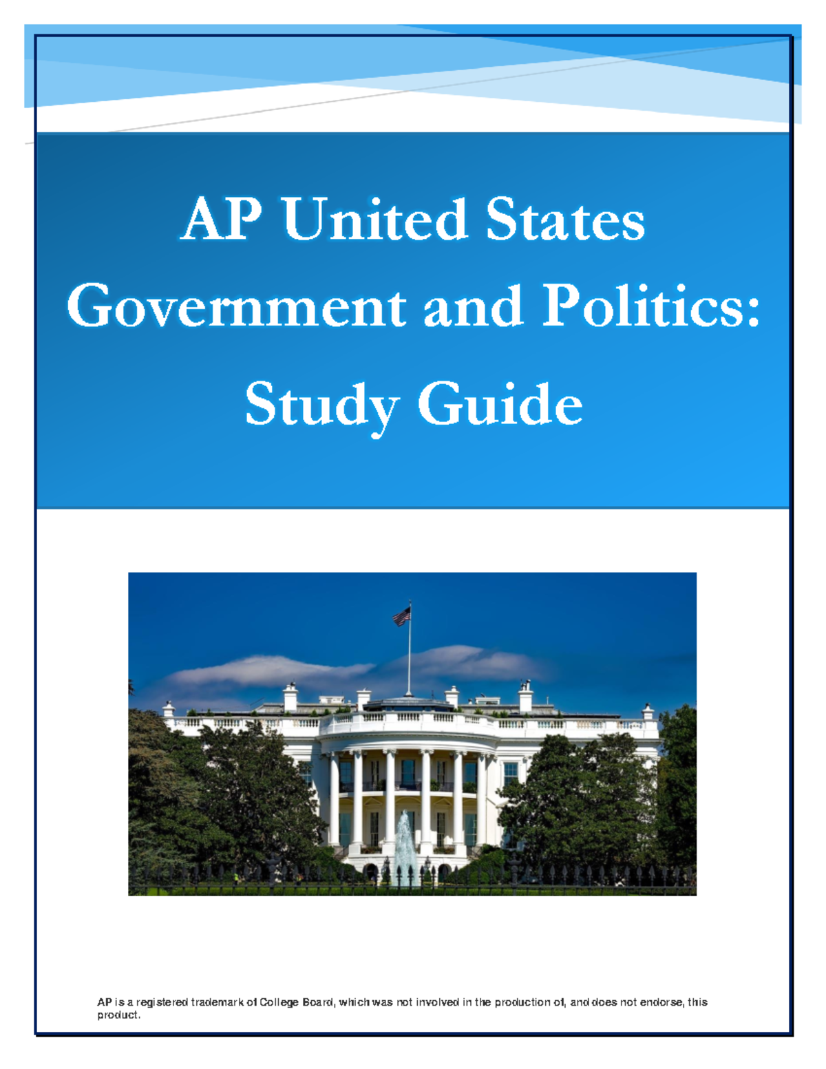 AP US Government And Politics Study Guide - AP United States Government ...