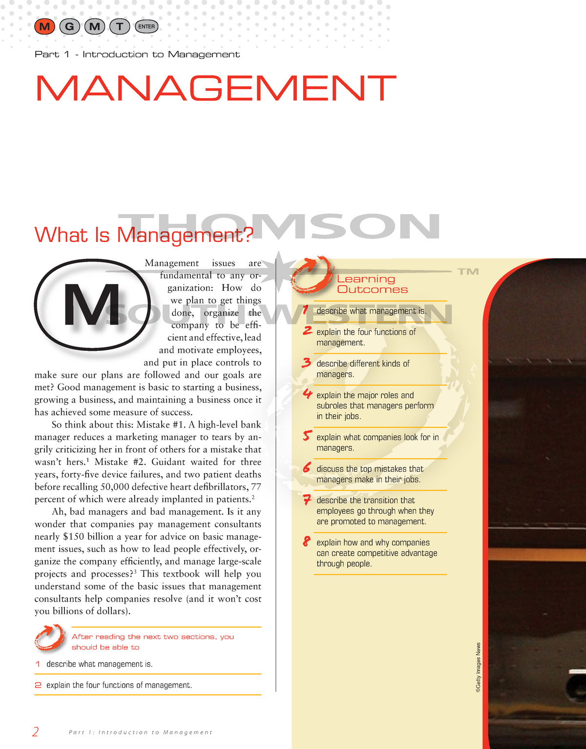 Management Concepts, Definitions & Functions - MBA - Studocu