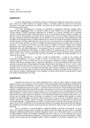 CM IPM Complet - notes cours IPM - Introduction à la politique mondiale ...