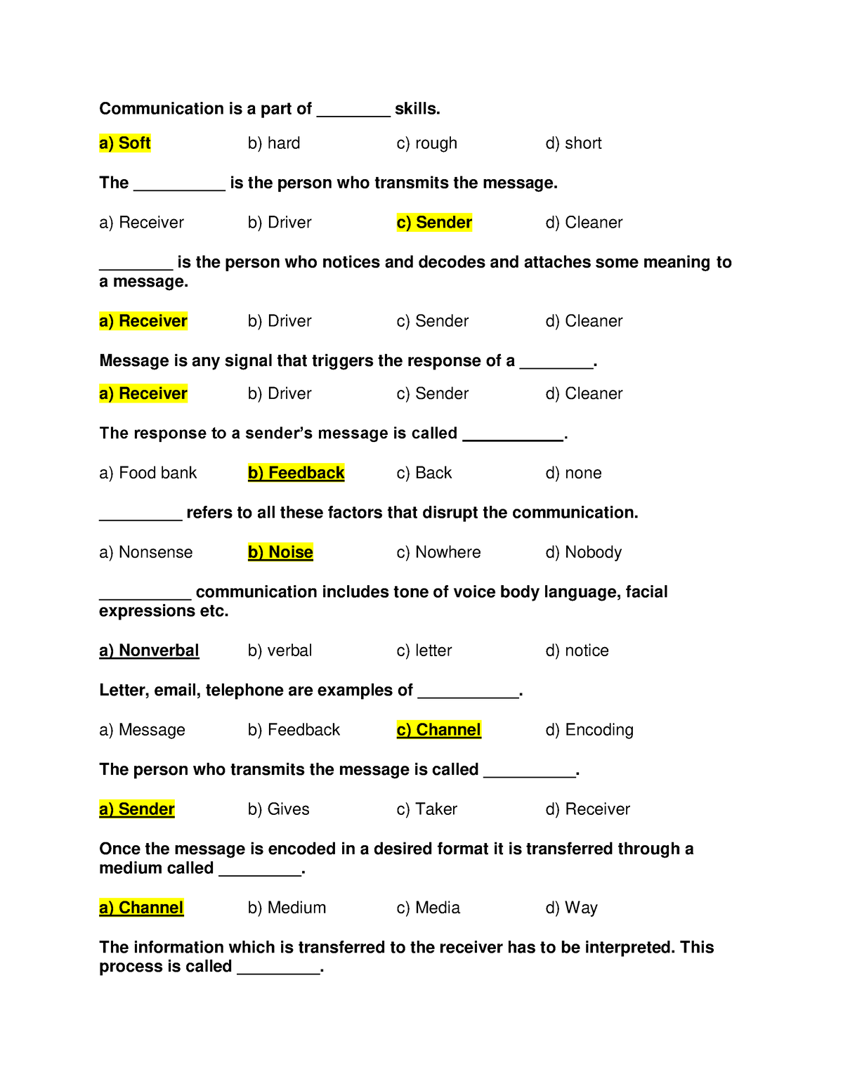 Communication-Skills-MCQ - Communication Is A Part Of ________ Skills ...