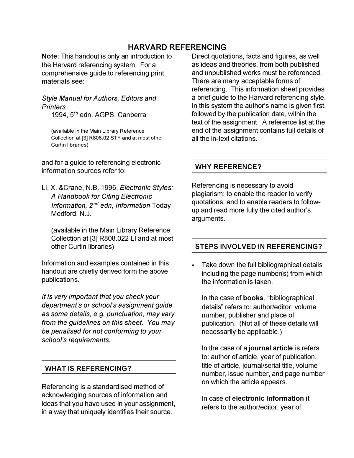 How To Reference Mbrrace Report Harvard