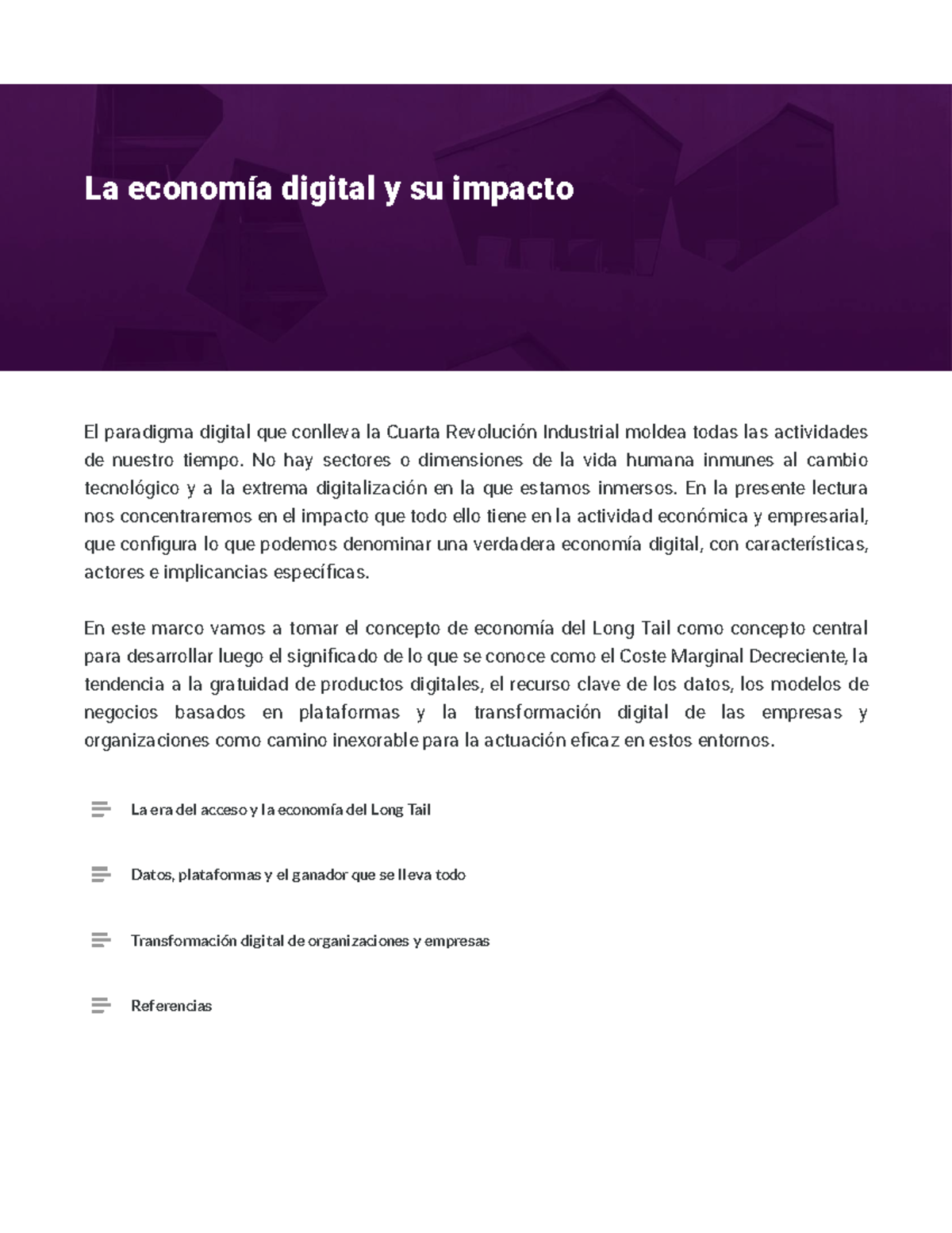 La economía digital y su impacto - El paradigma digital que conlleva la ...