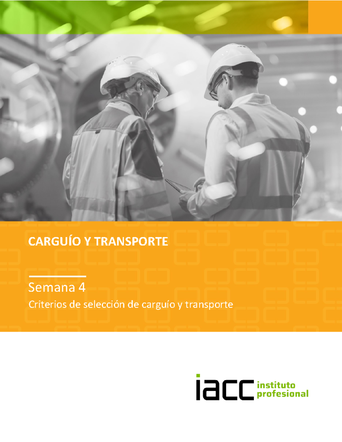 S4 Contenido Cartp 1202 - APRENDIZAJES ESPERADOS CARGUÍO Y TRANSPORTE ...