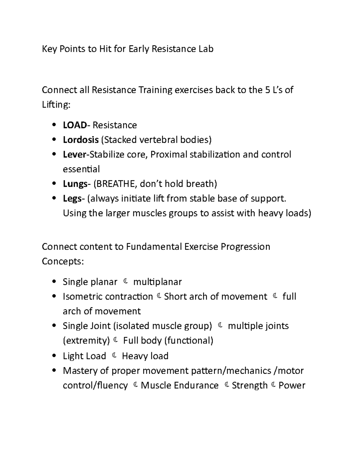 key-points-for-lab-key-points-to-hit-for-early-resistance-lab-connect