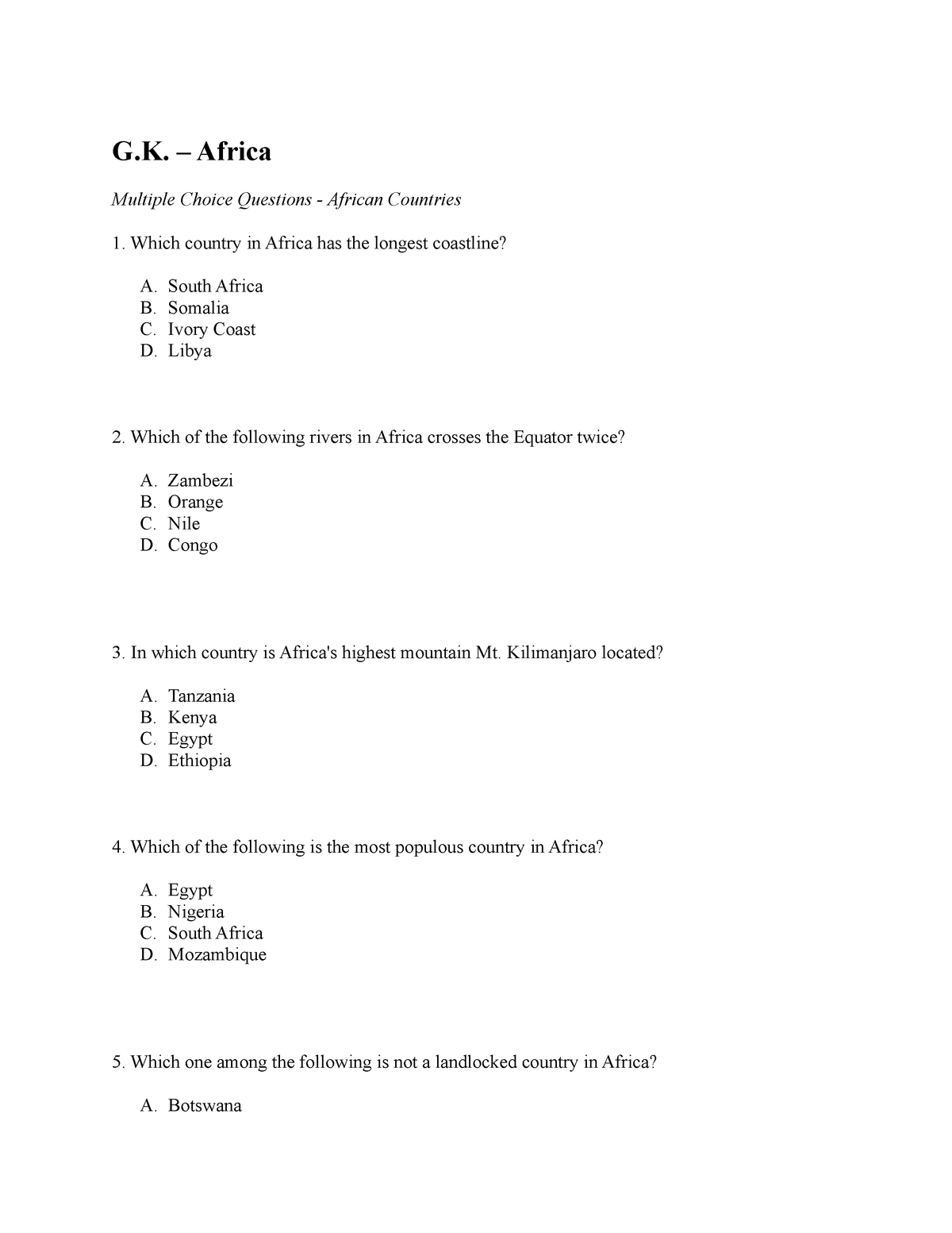 g-notes-g-africa-multiple-choice-questions-african-countries