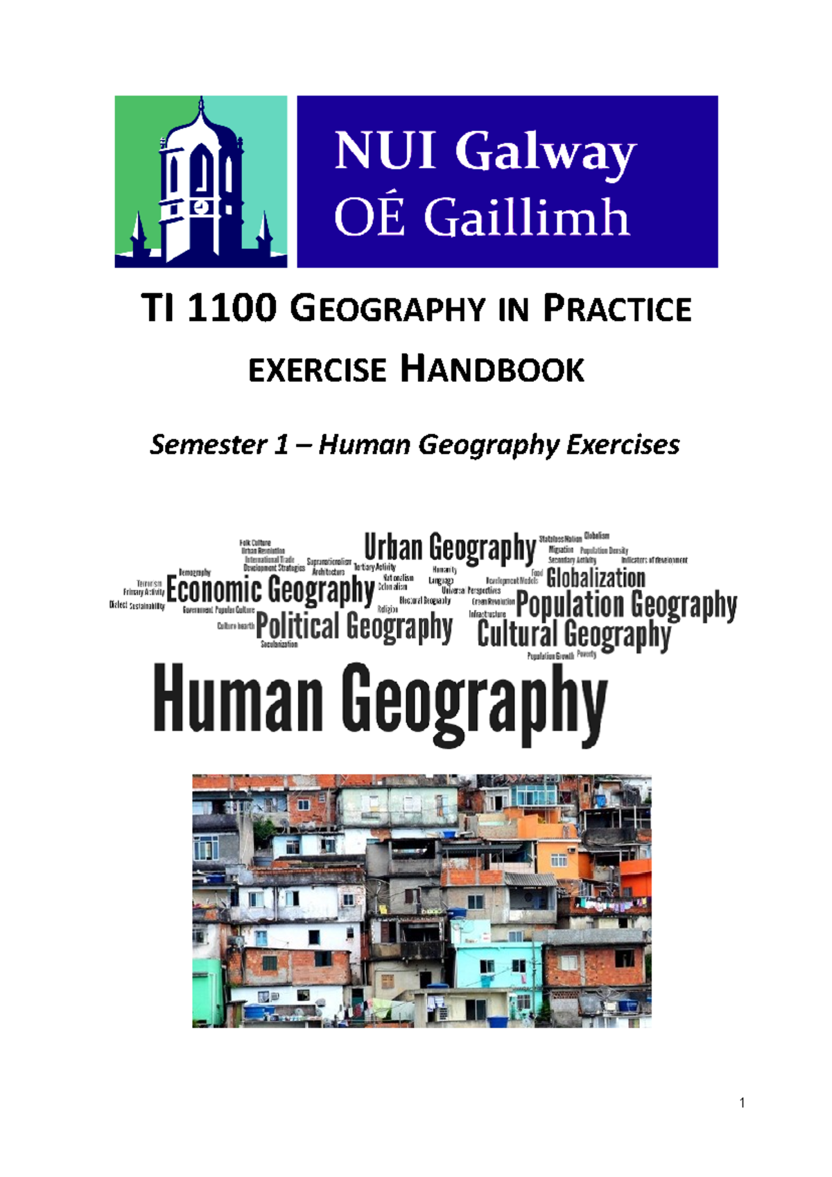 Geography courses ireland image