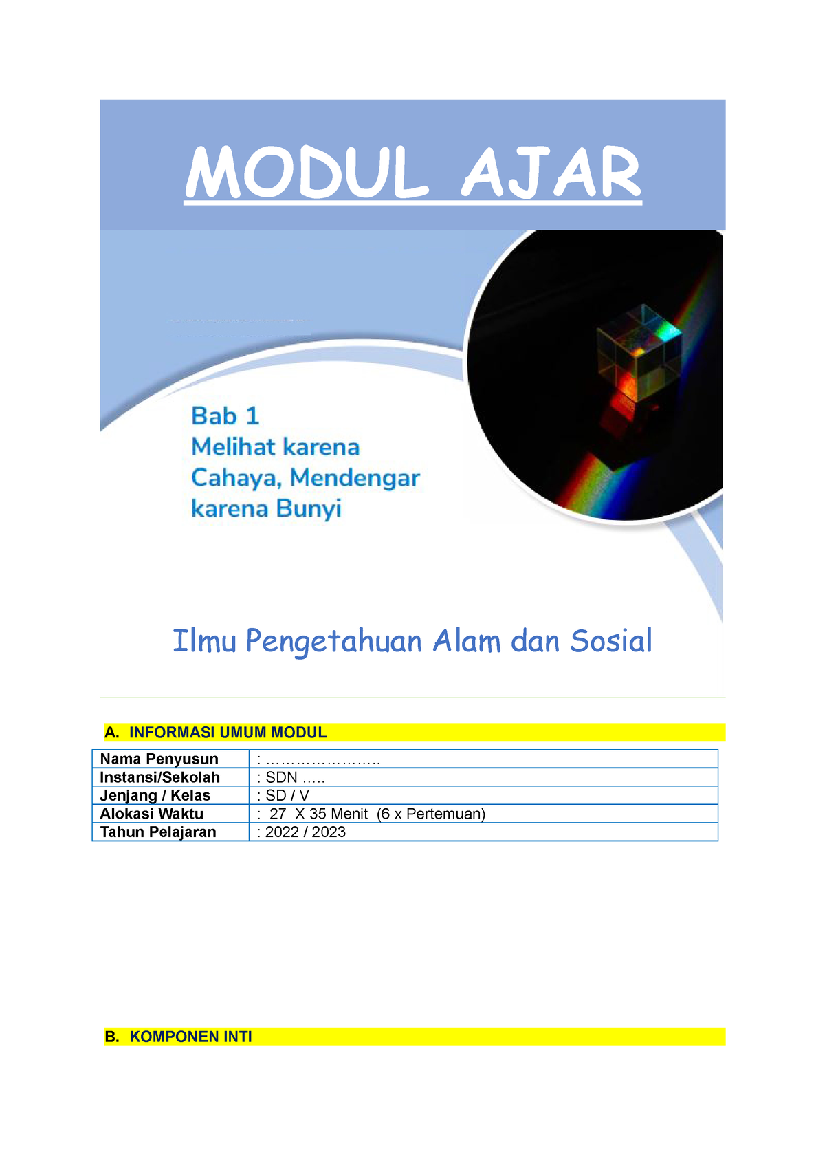 1. Bab 1 Melihat Karena Cahaya, Mendengar Karena Bunyi - Mikrobiologi ...