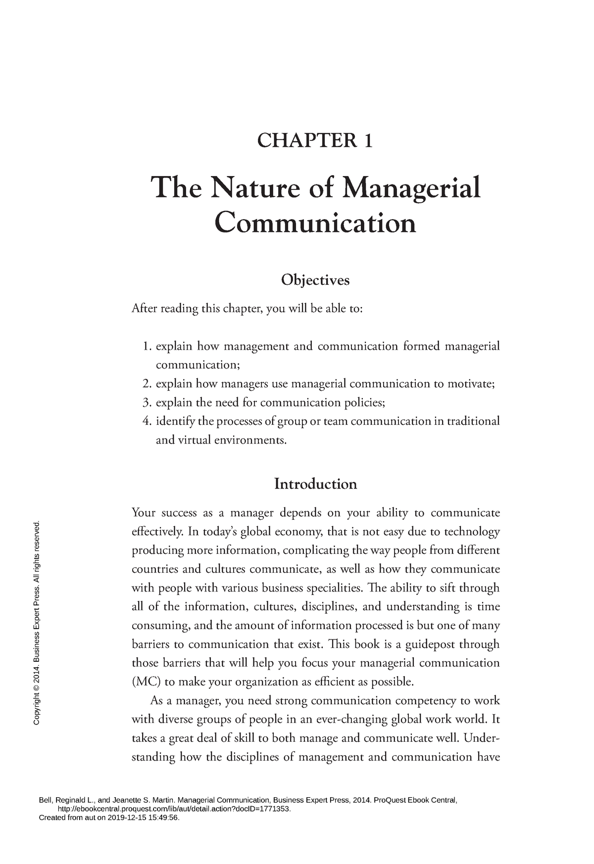 explain the nature of communication
