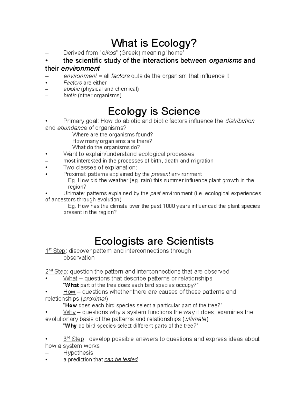 1-what-is-ecology-2012-what-is-ecology-derived-from-greek-meaning