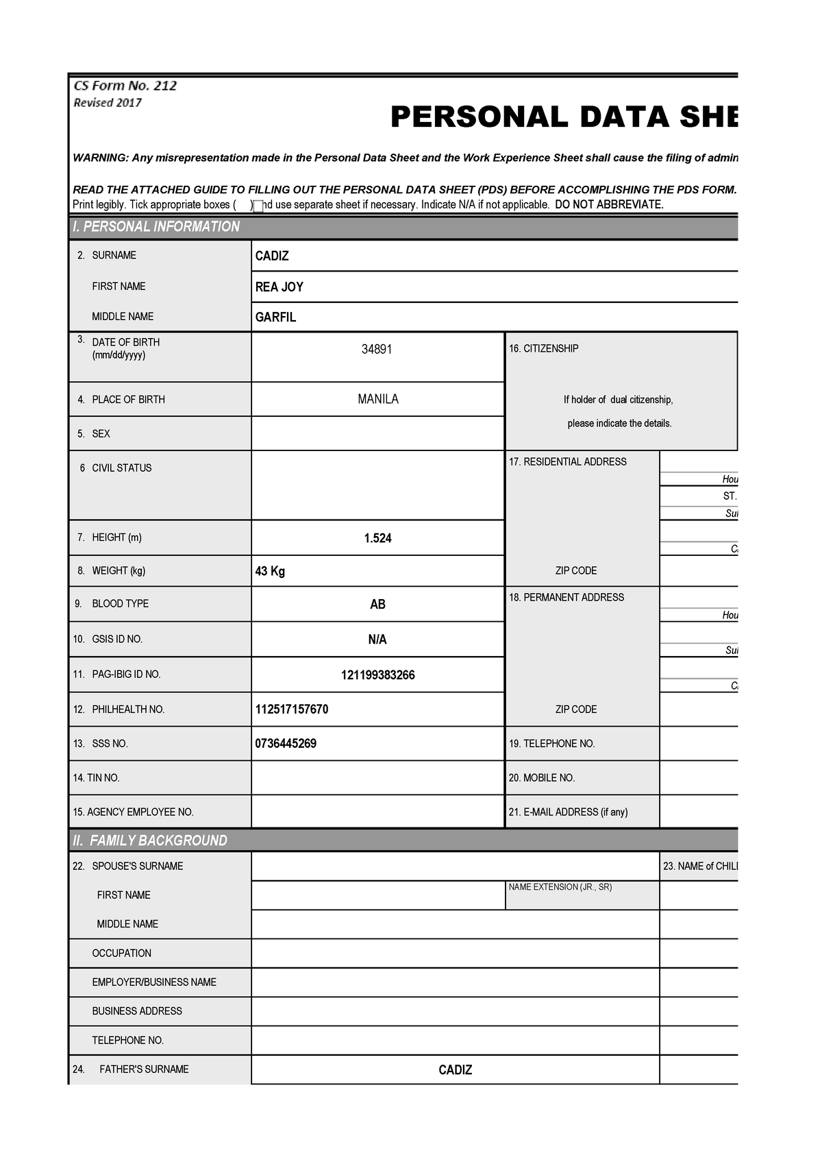 pdf-file-exam-personal-data-sheet-warning-any-misrepresentation