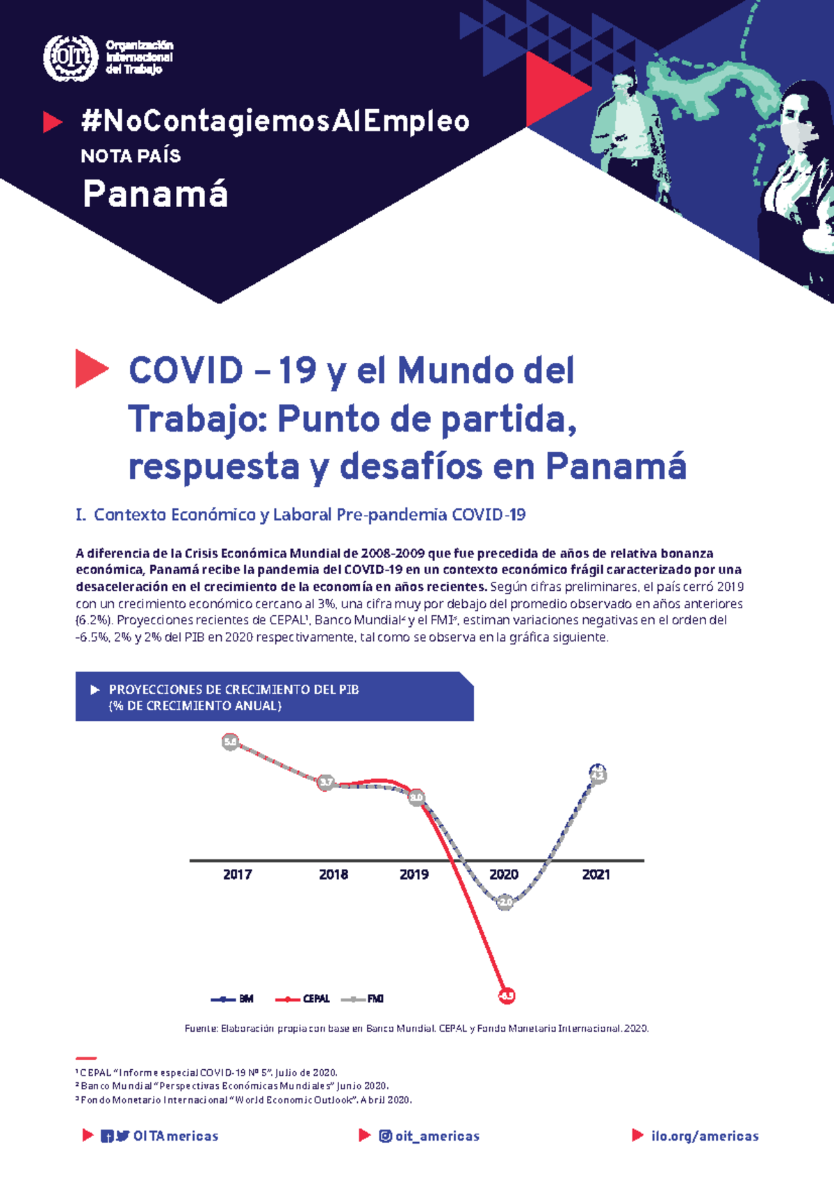 EL Desempleo EN Panama Taller NOTA PAÍS COVID 19 y el Mundo del