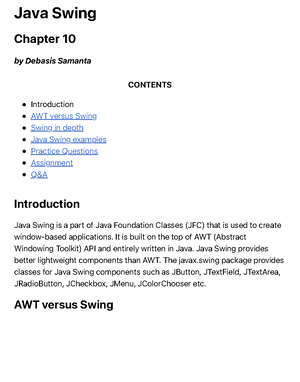 Ch11 - MySQL Basics and setup installation JDBC: Java Database ...