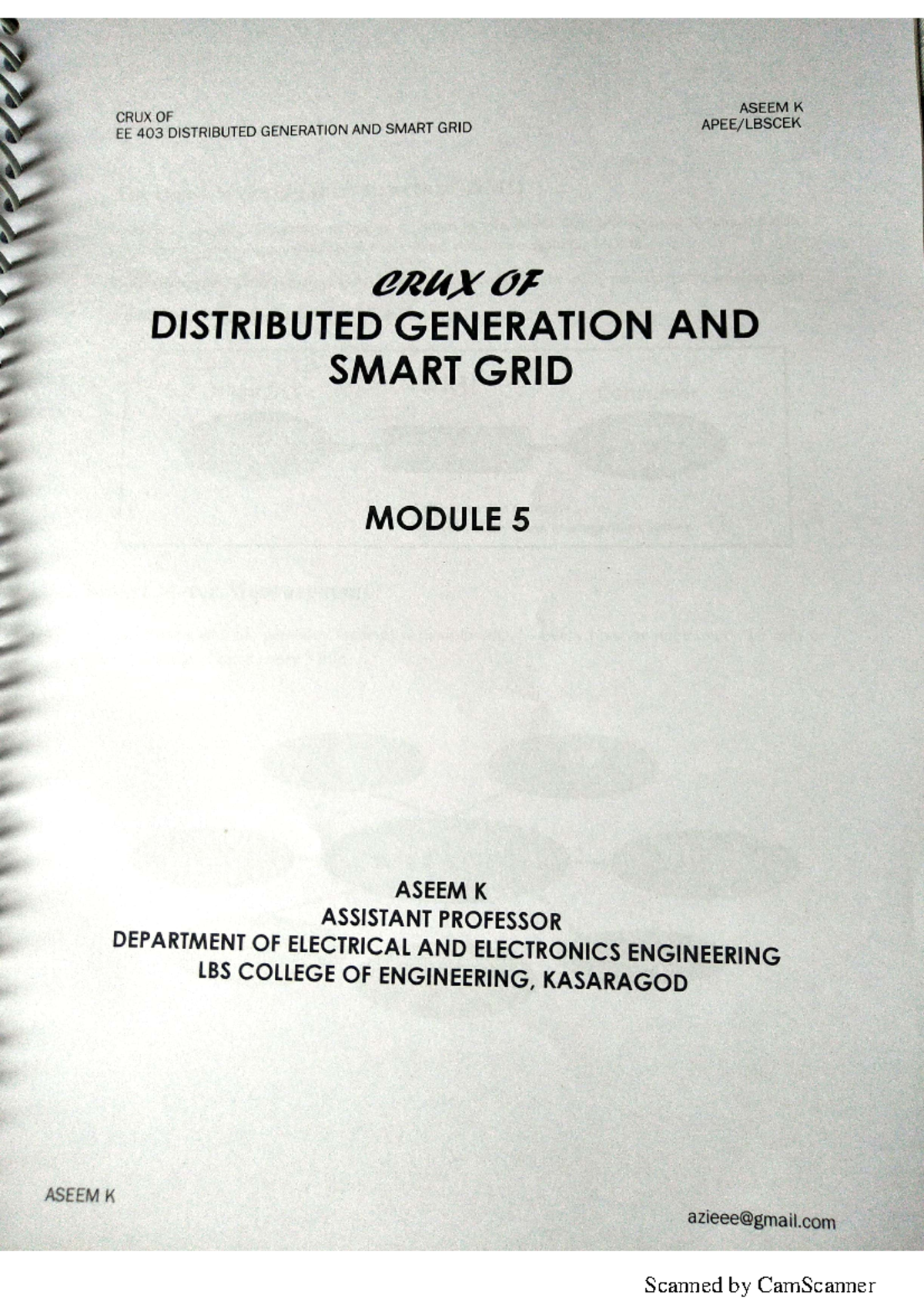 DGSG m5 aseem © Share Notes - Distributed Generation And Smart Grids ...