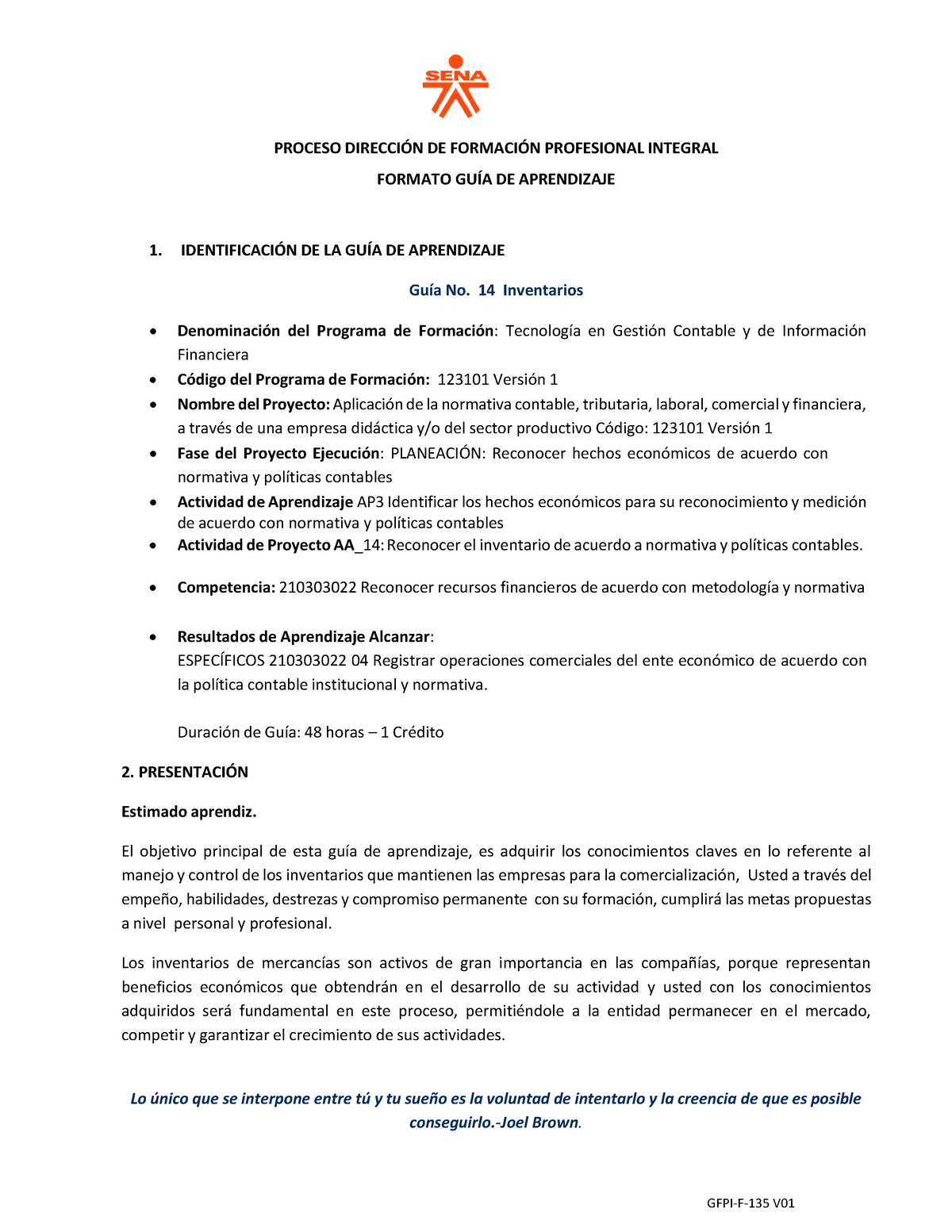 10 Guía 14 Inventarios - Contabilidad - PROCESO DIRECCI”N DE FORMACI”N ...