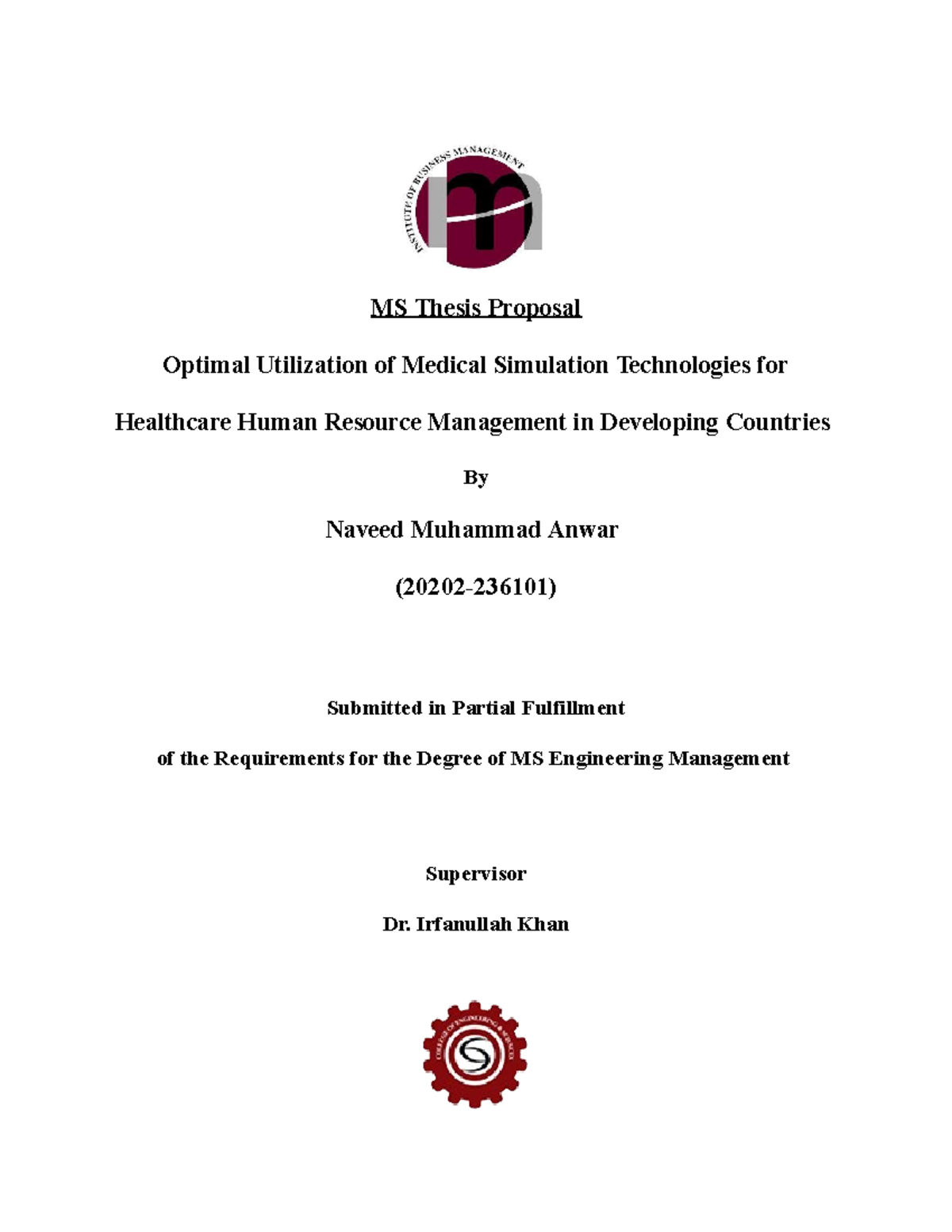 thesis in medical field