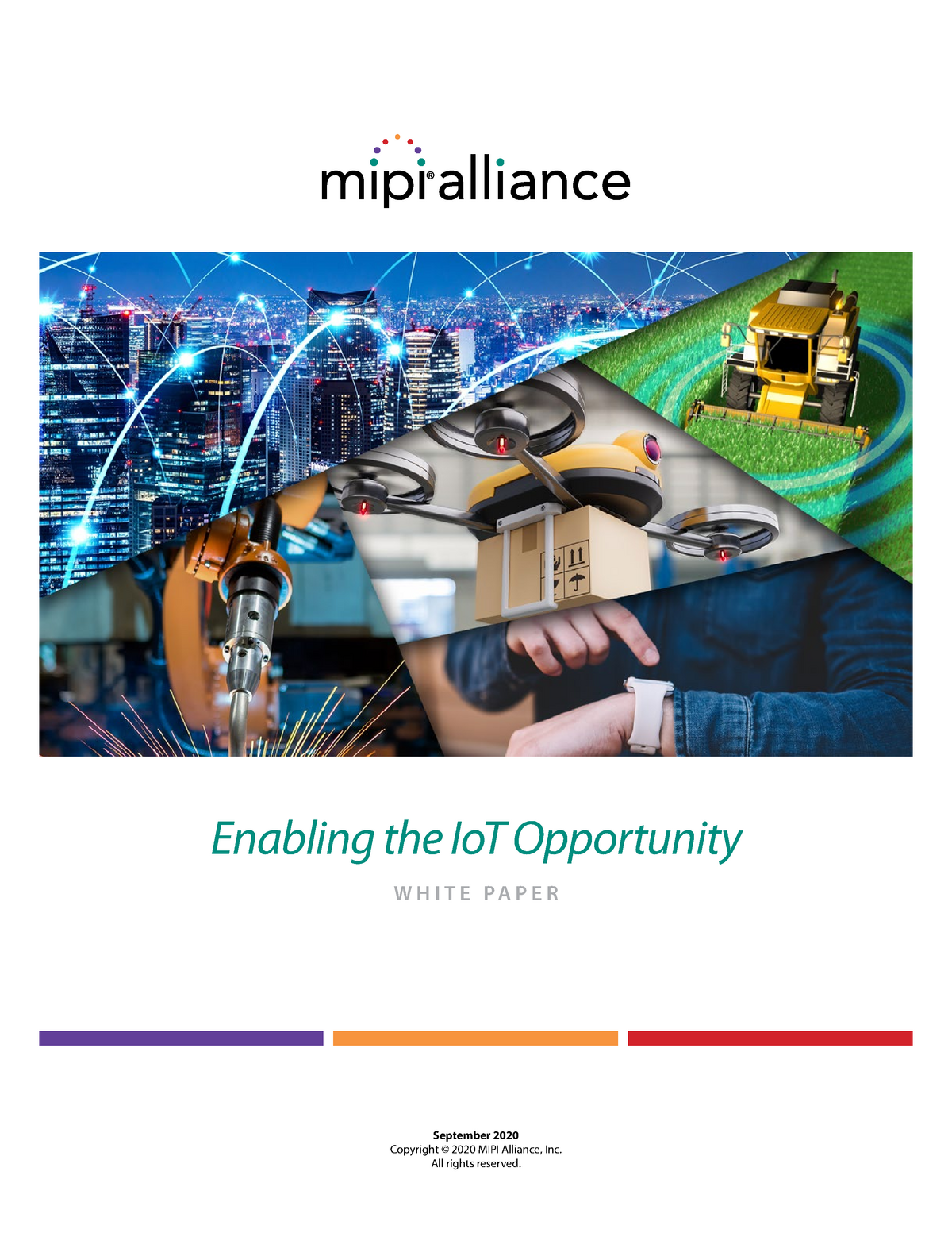 MIPI Specifications Enabling Iot White Paper - September 2020 Copyright ...