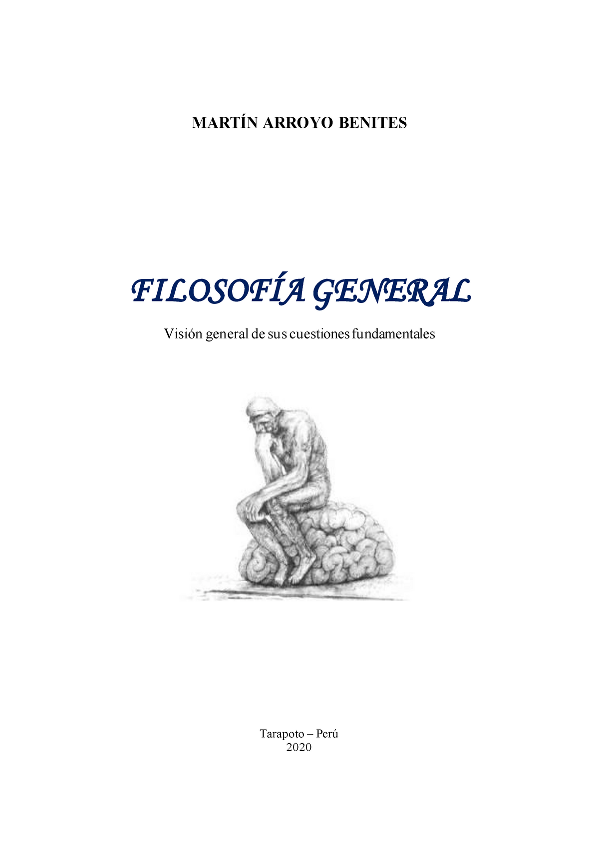 Filosofia General Manual Studocu