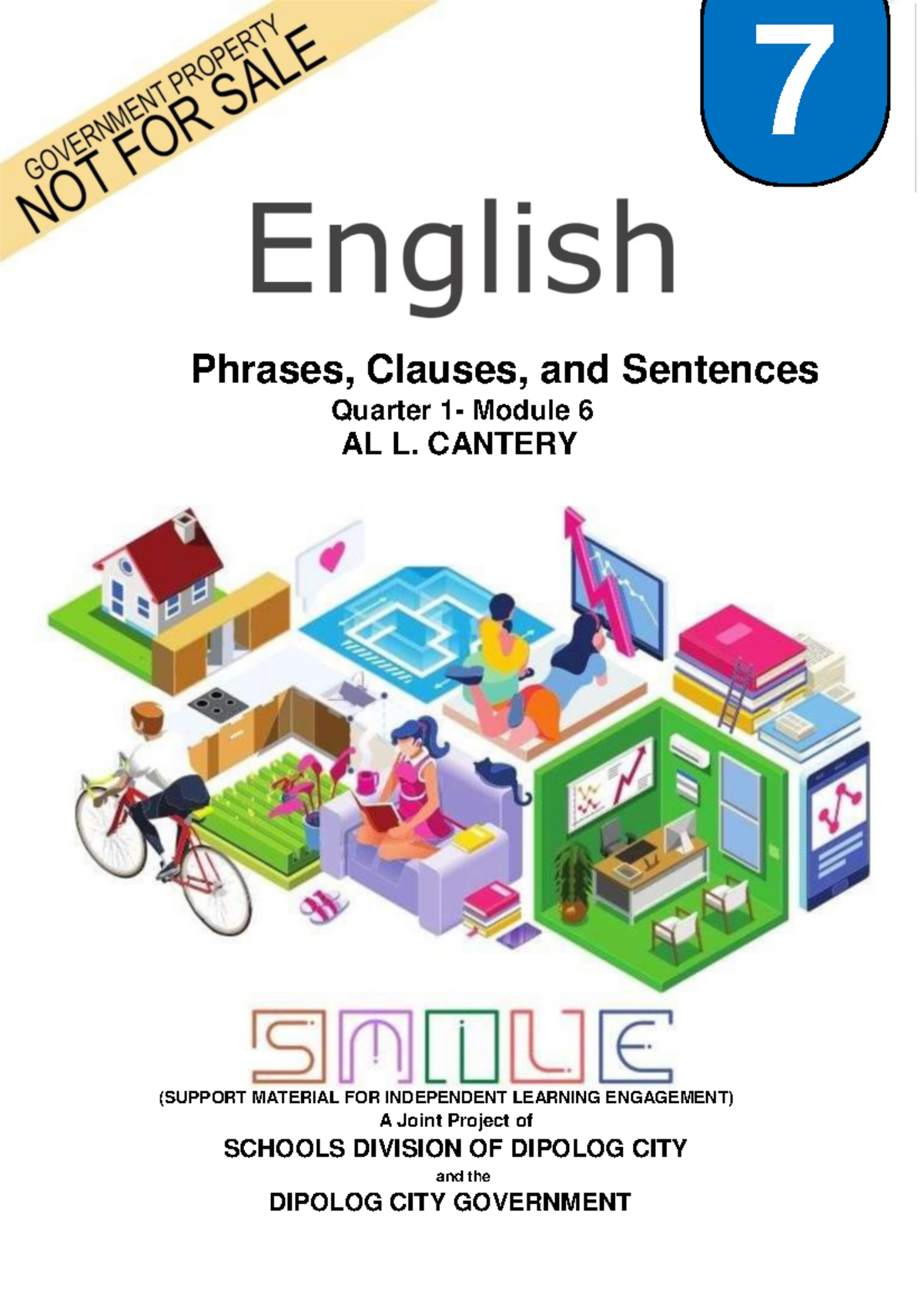 Eng7 Q1 W6 - Module - Phrases, Clauses, and Sentences Quarter 1- Module ...