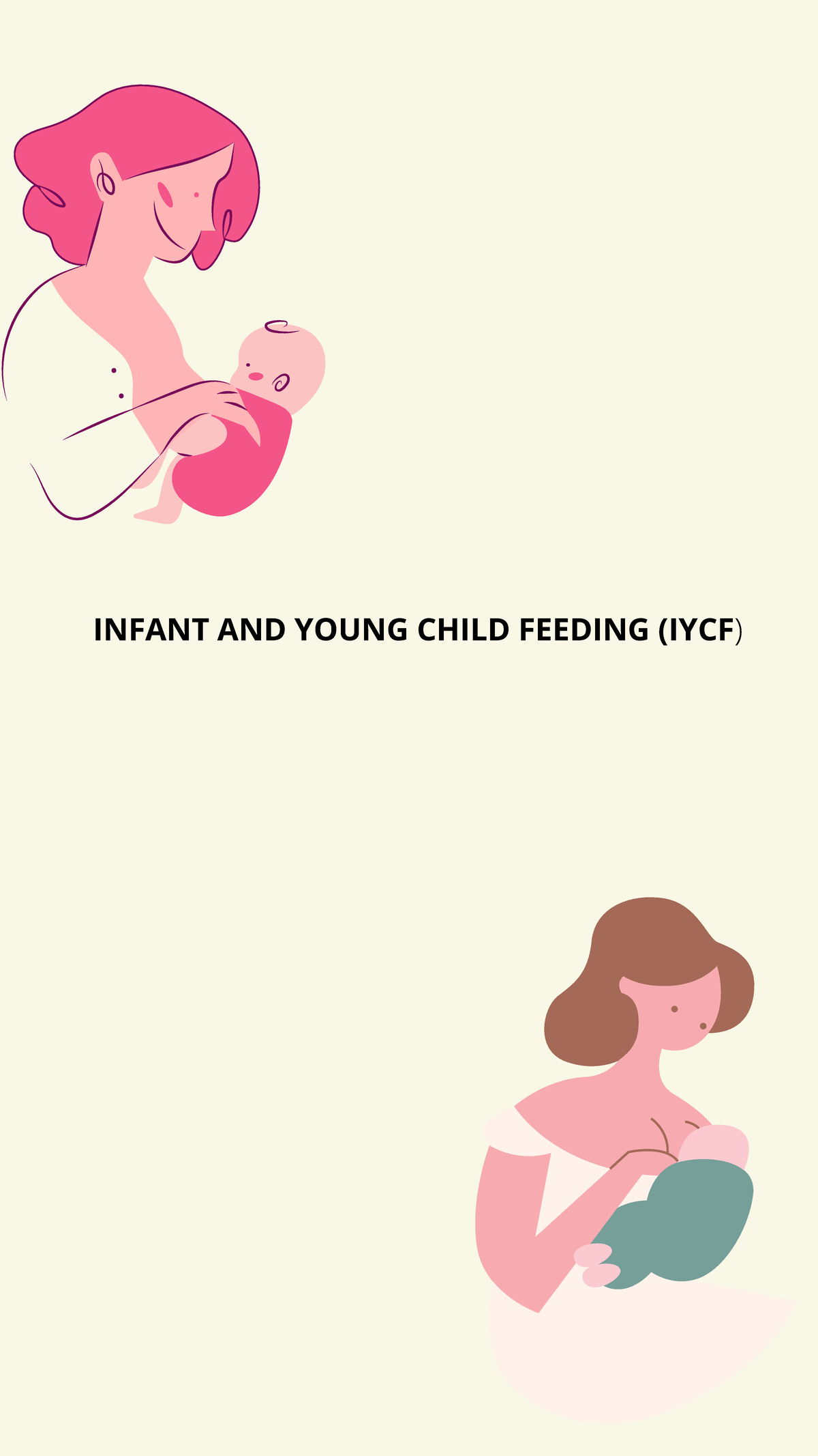 module 10 infant and young child feeding iycf - INFANT AND YOUNG CHILD ...