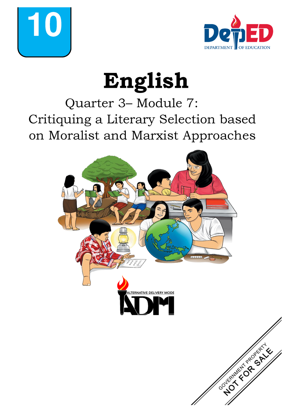 English 10 Q3 Module 7 - 10 English Quarter 3– Module 7: Critiquing A ...