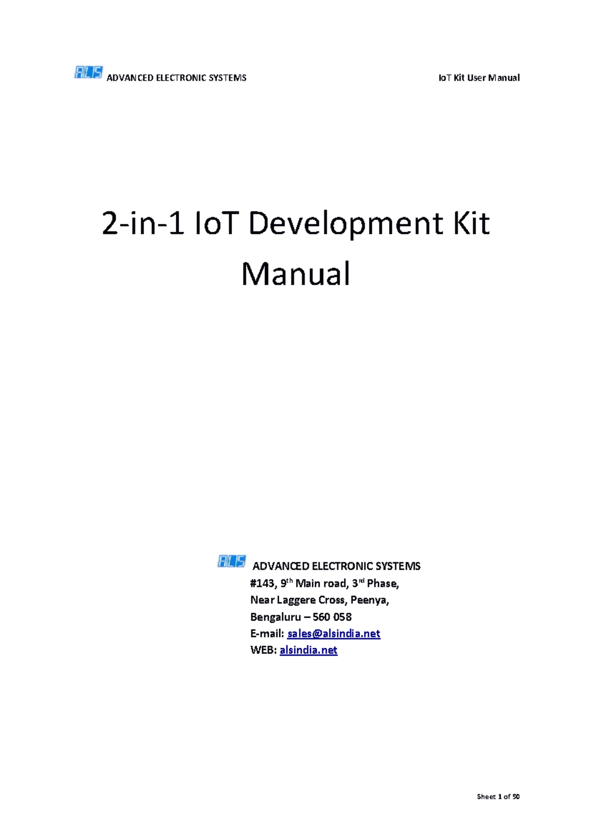 Io T Kit User Manual V2-0 - 2-in-1 IoT Development Kit Manual ADVANCED ...