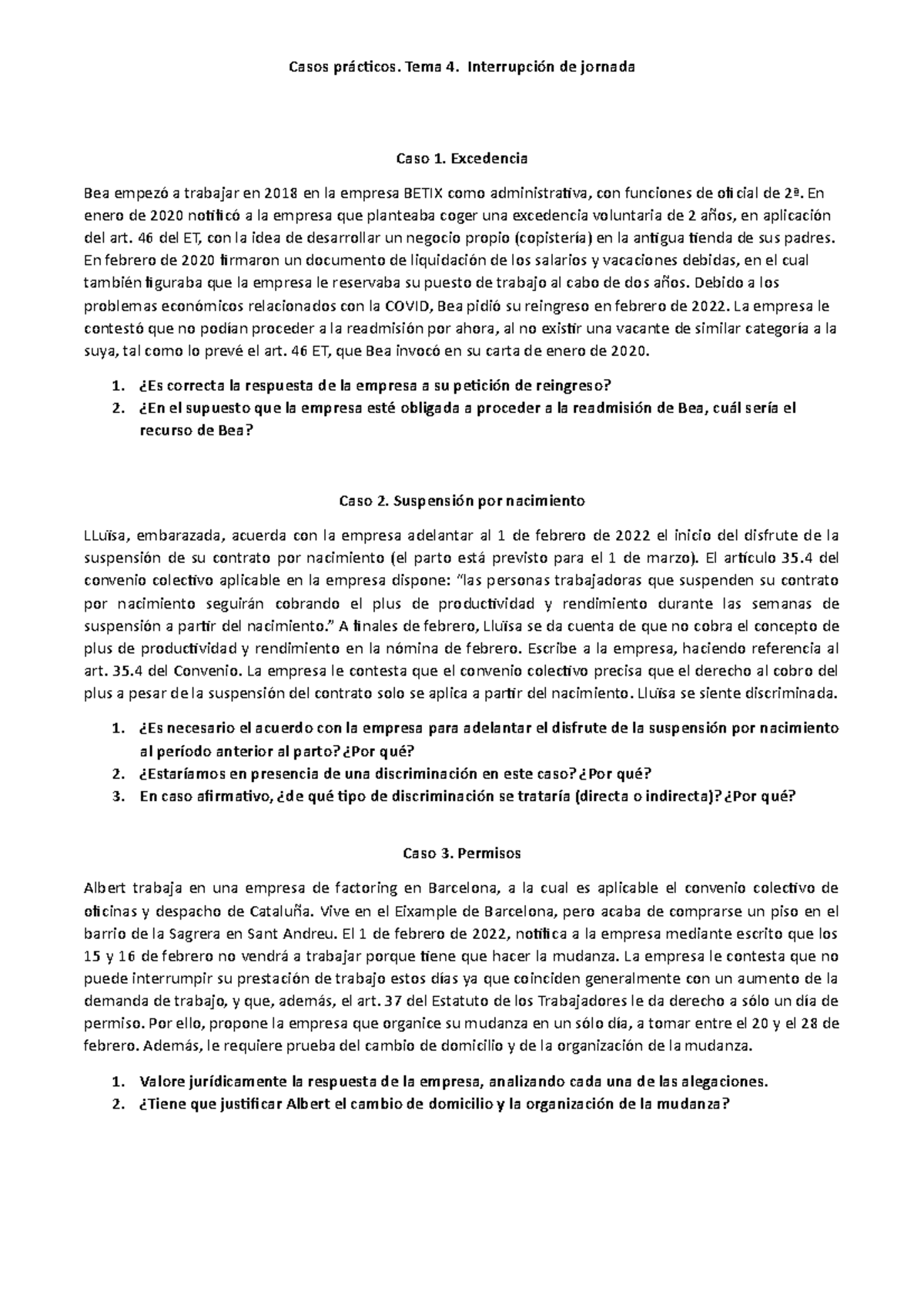 Bea empezó a trabajar en 2018 en la empresa Betix como administrativa ...