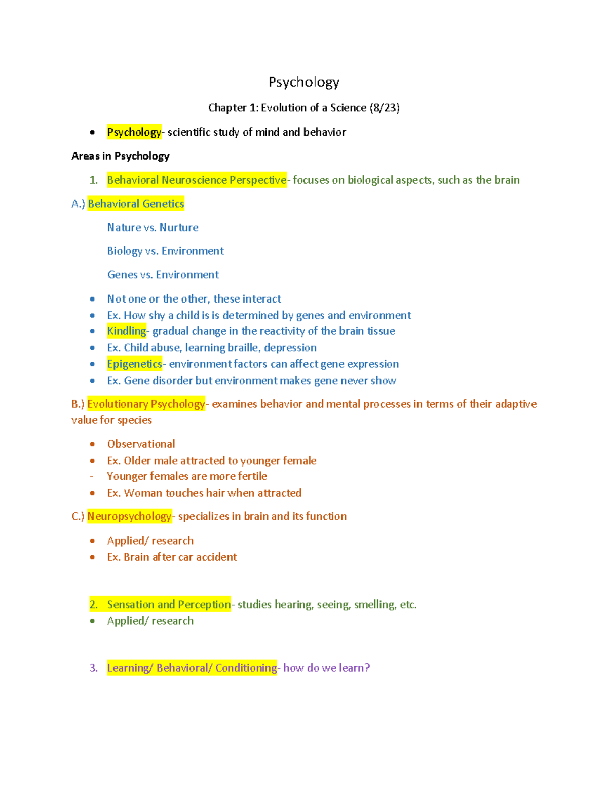 psychology-notes-psychology-chapter-1-evolution-of-a-science-8-23