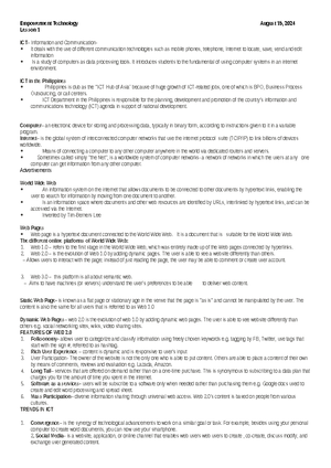 LAS Mapeh 9 - LEARNERS ACTIVITY SHEET - Bachelor of Secondary Education ...