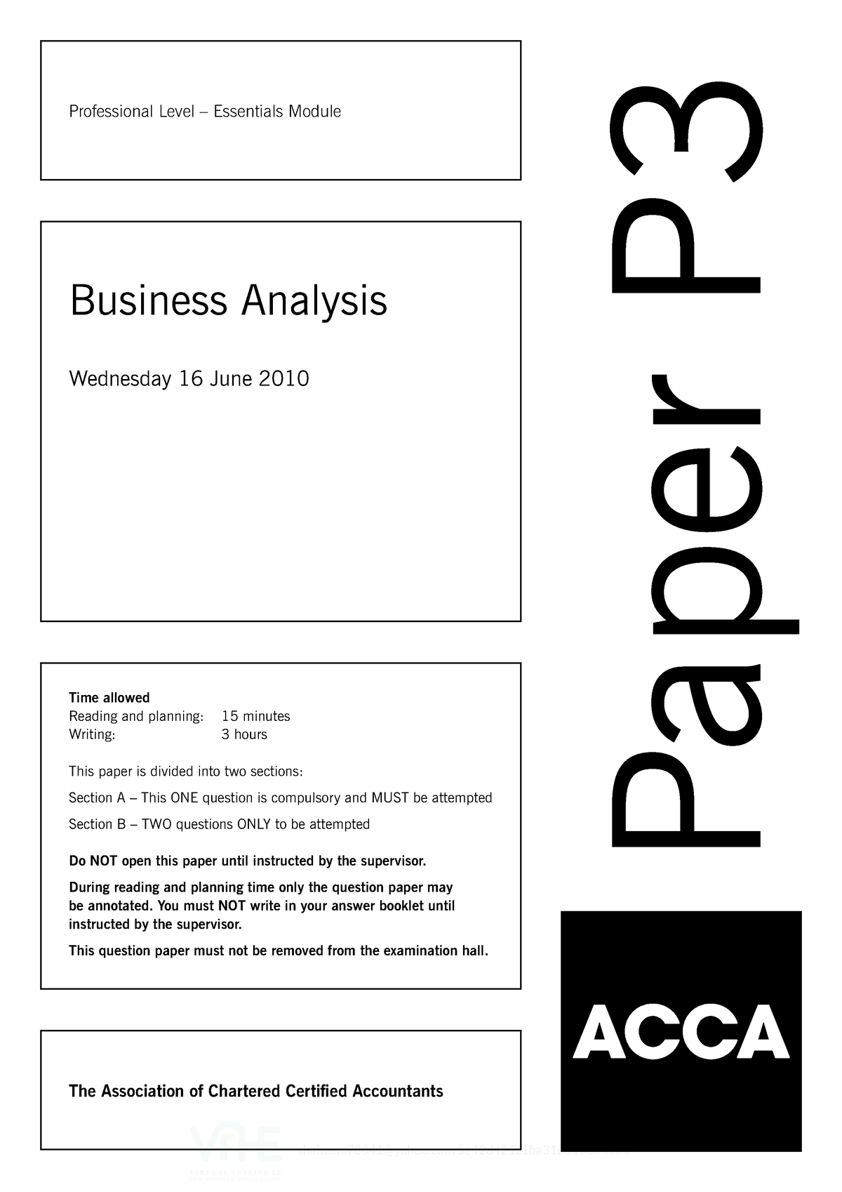 11- P3 2010 Jun Q Acca Sbl Past Paper Revision - Professional Level ...