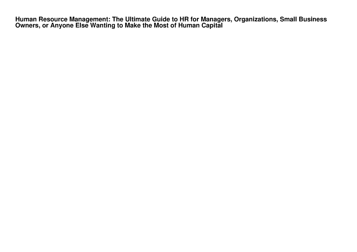 pdf-read-human-resource-management-the-ultimate-guide-to-hr-for