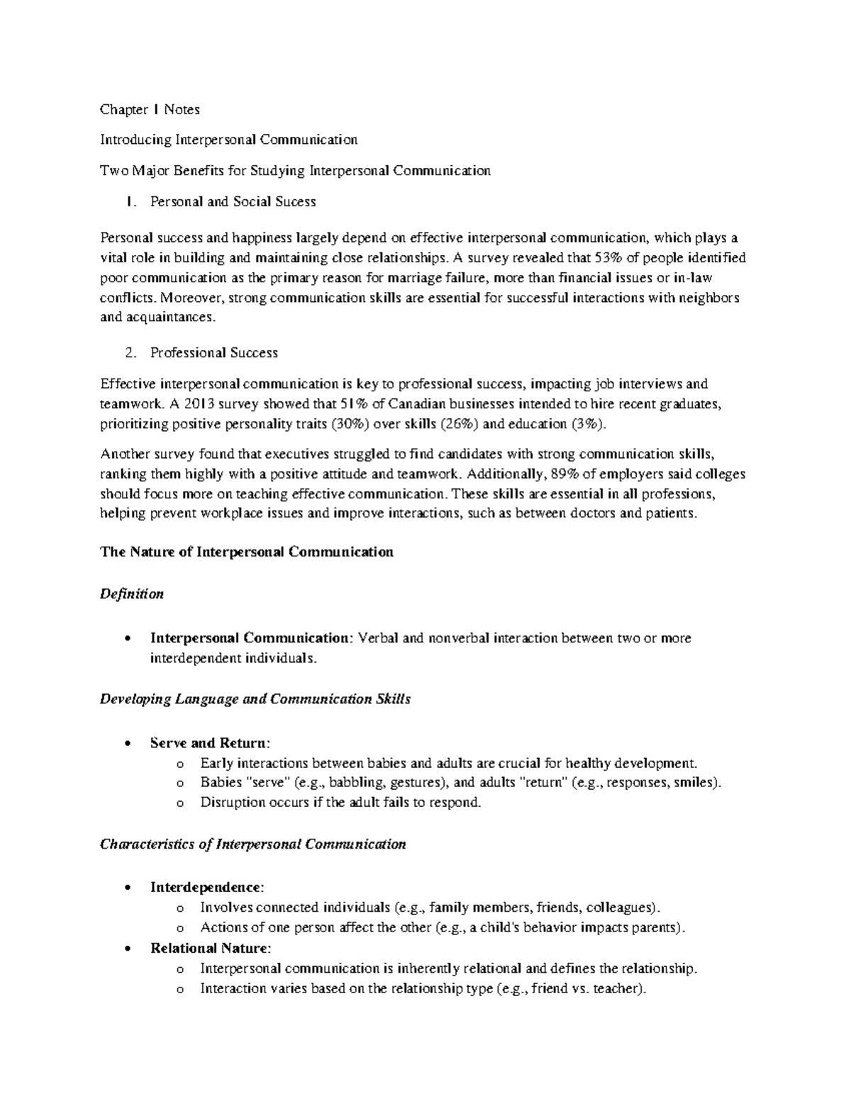 AHSC BOOK Notes cpt - Summary Messages - Chapter 1 Notes Introducing ...