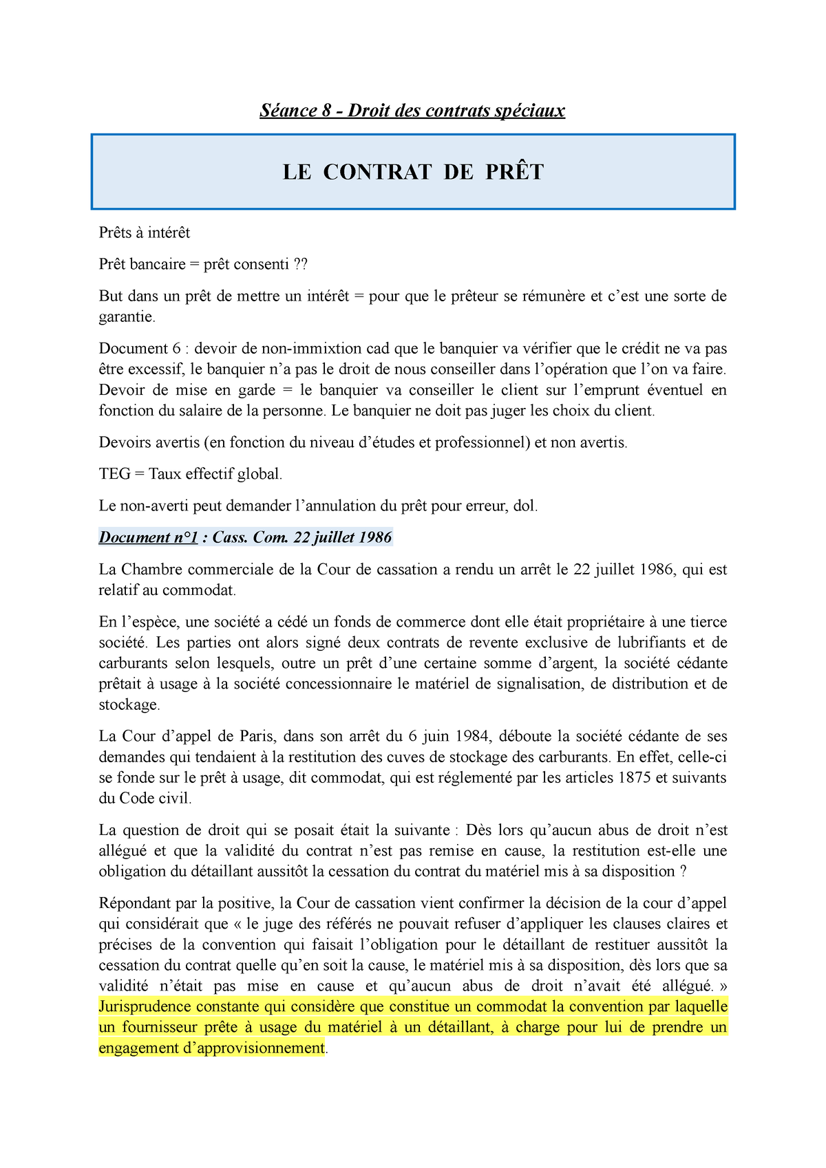 plan dissertation contrat