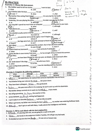 Focus on Grammar 5 Answer keys - Click a page number (example: 2 ) to ...