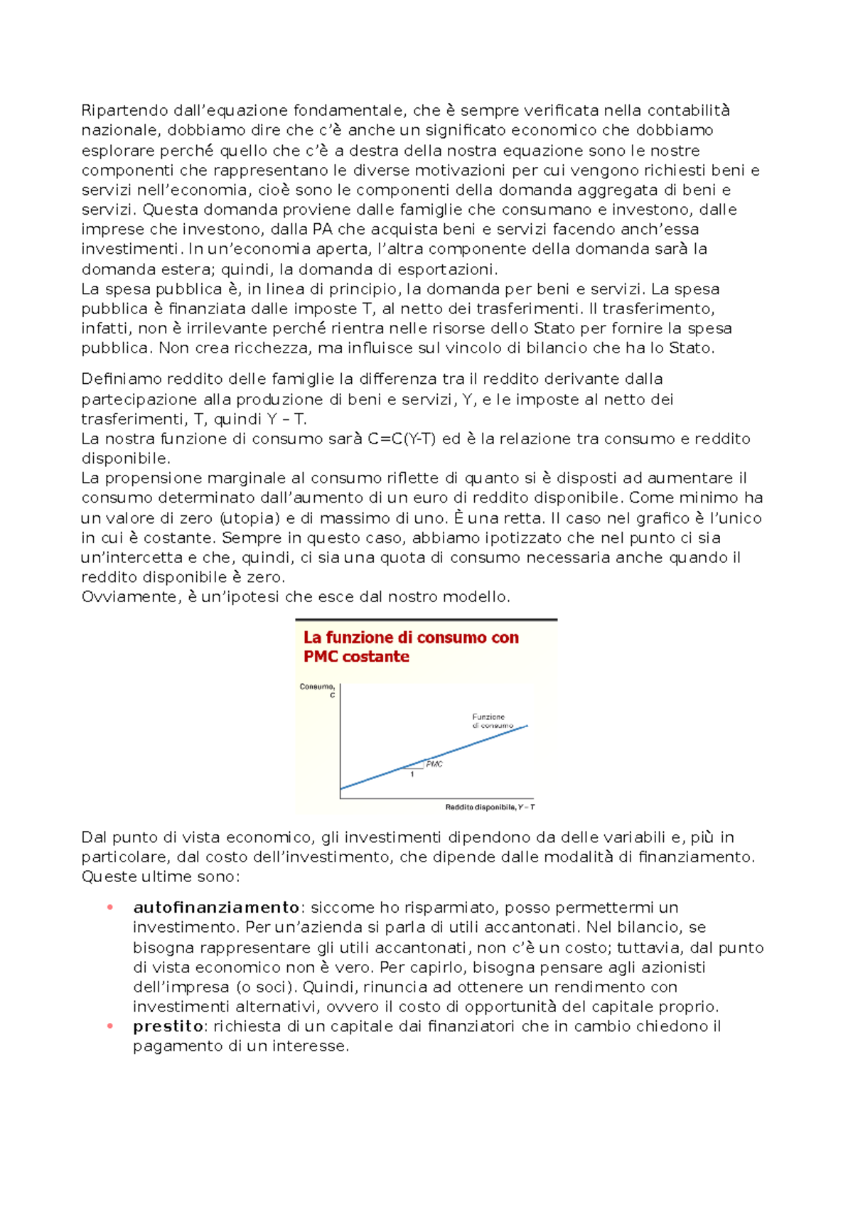 Economia politica 2 lezione 2 Santoro UniMiB Studocu