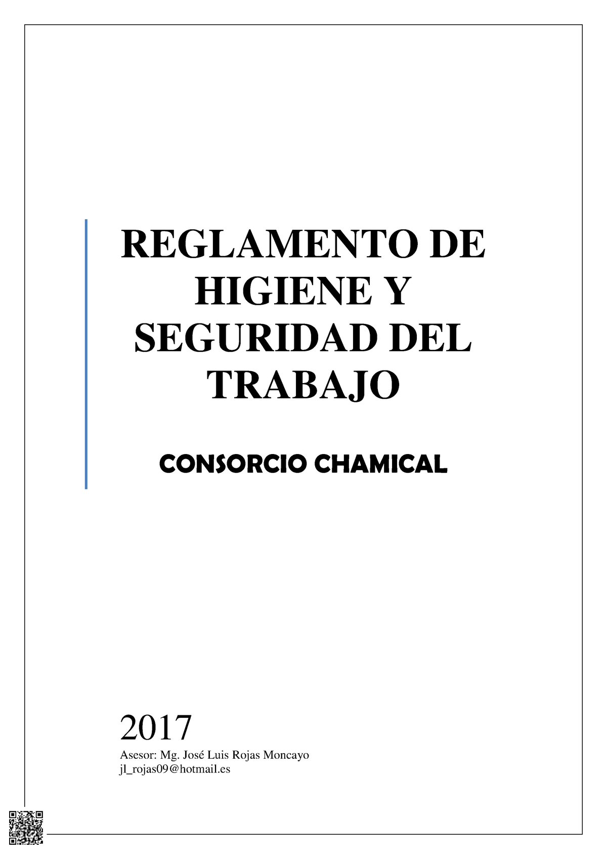 Reglamento De Higiene Y Seguridad Consorcio Chamical Reglamento De Higiene Y Seguridad Del 4104