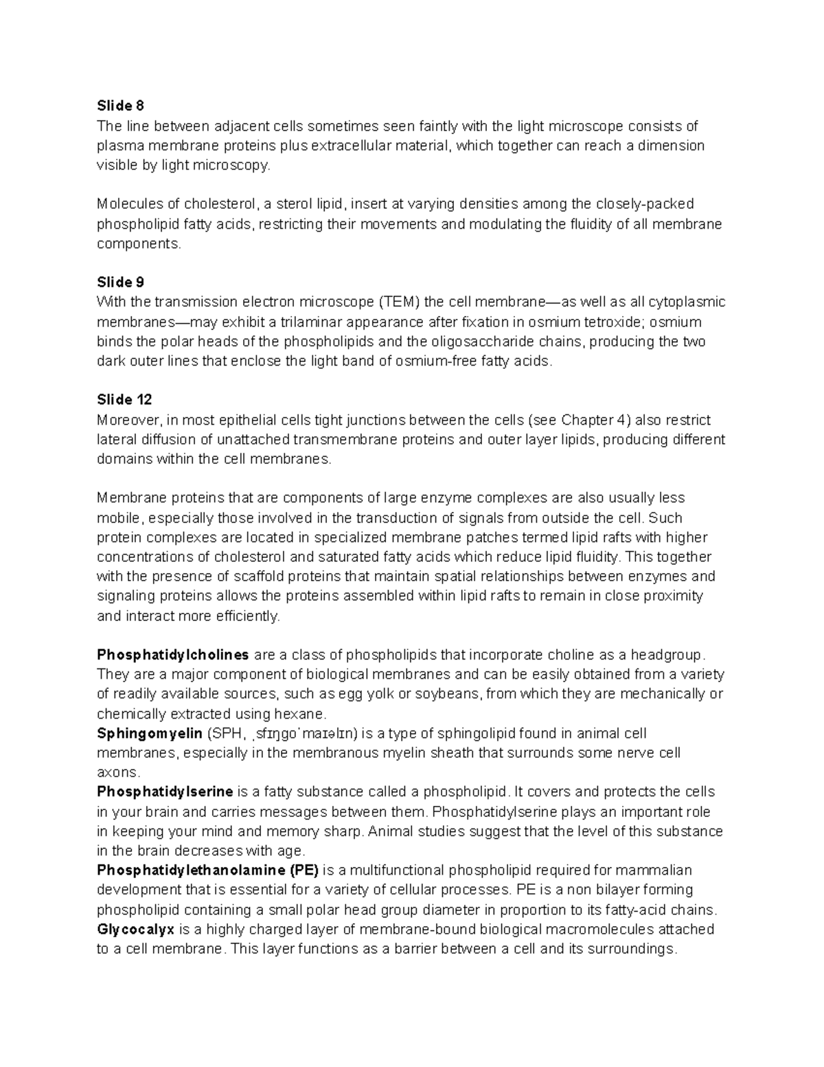 Cell Report Cut Lecture notes 1 Chemical Engineering West Neg Studocu